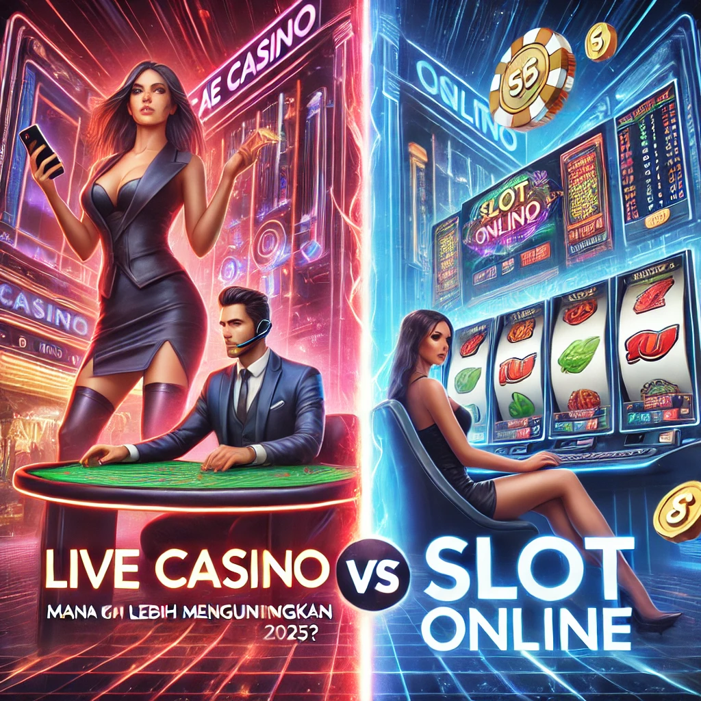 Live Casino vs Slot Online: Mana yang Lebih Menguntungkan di 2025?