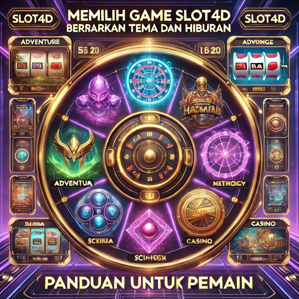 Memilih Game Slot4D Berdasarkan Tema dan Hiburan Panduan untuk Pemain