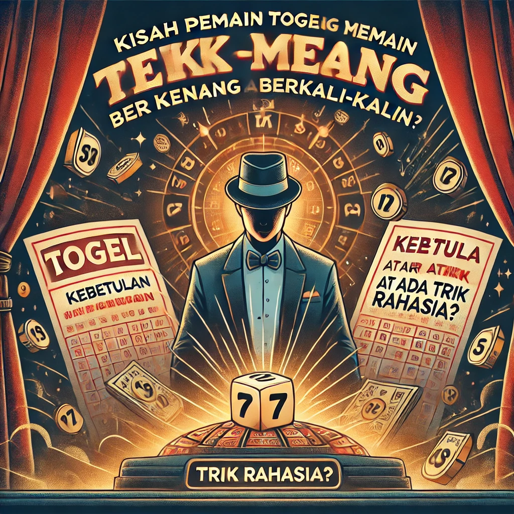 Kisah Pemain Togel yang Menang Berkali-kali: Kebetulan atau Ada Trik Rahasia?