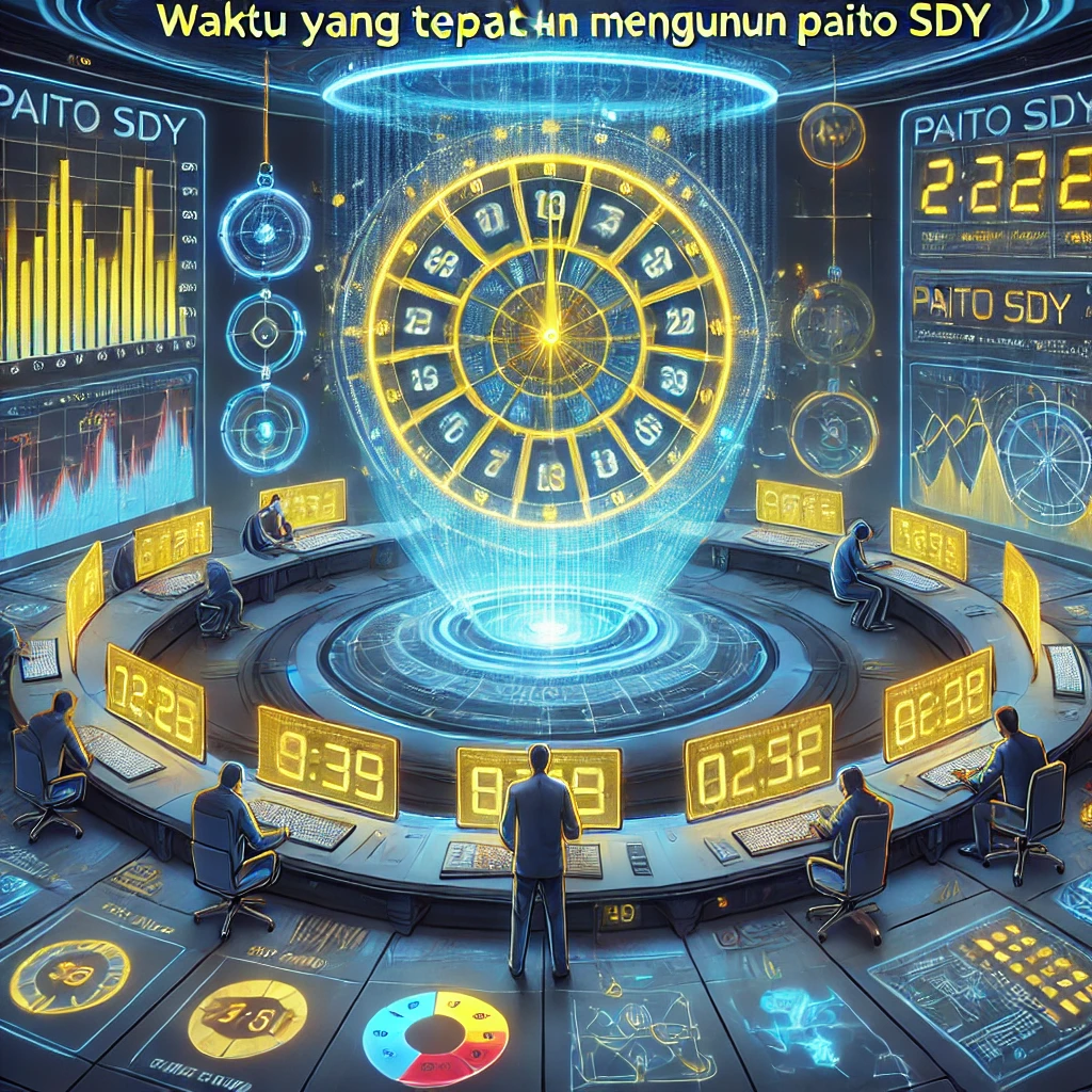 Waktu yang Tepat untuk Menggunakan Paito SDY: Panduan Strategis untuk Pemain Togel